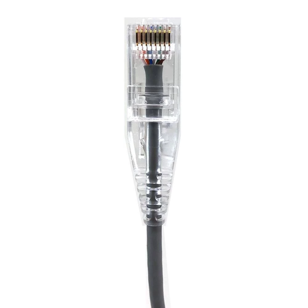 1 ft. 28 AWG Ultra Slim CAT 6-Patch Cables, Gray (5 per Box) by Micro Connectors, Inc 5 1 ft. 28 AWG Ultra Slim CAT 6-Patch Cables, Gray (5 per Box) by Micro Connectors, Inc - Image 5