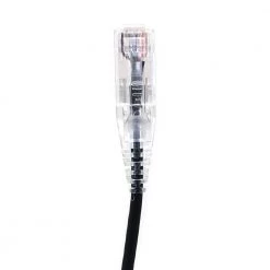 1 ft. 28AWG Ultra Slim CAT6 Patch Cables, Black (5 per Pack) by Micro Connectors, Inc -Revo Shop micro connectors inc ethernet cables e08 001b sl5 1f 1000