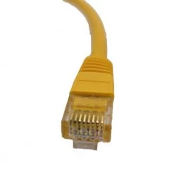 1 ft. Cat6 Molded Snagless RJ45 UTP Yellow Networking Patch Cable (50-Pack) by Micro Connectors, Inc -Revo Shop micro connectors inc ethernet cables e08 001y 50 1f 1000