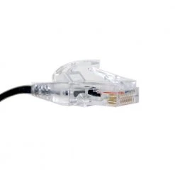 14 ft. 28AWG Ultra Slim CAT6 Patch Cables, Black (5 per Box) by Micro Connectors, Inc -Revo Shop micro connectors inc ethernet cables e08 014b sl5 4f 1000