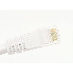 75 ft. Category 6 UTP RJ45 Patch 24 AWG Cable, White by Micro Connectors, Inc -Revo Shop micro connectors inc ethernet cables e08 075w 1f 1000