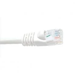 75 ft. Category 6 UTP RJ45 Patch 24 AWG Cable, White by Micro Connectors, Inc -Revo Shop micro connectors inc ethernet cables e08 075w 4f 1000
