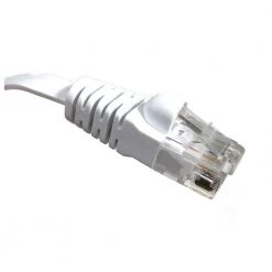 100 ft. Flat Cat6 RJ45 UTP Ethernet Networking Cable with 20 Cable Clips by Micro Connectors, Inc -Revo Shop micro connectors inc ethernet cables e08 100fl w 4f 1000