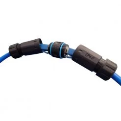 200 ft. CAT6 Outdoor-Rated Shielded Ethernet Cable Kit with Waterproof Coupler in Blue by Micro Connectors, Inc -Revo Shop micro connectors inc ethernet cables e08 200blou kt 44 1000