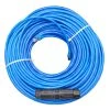 200 ft. CAT6 Outdoor-Rated Shielded Ethernet Cable Kit with Waterproof Coupler in Blue by Micro Connectors, Inc