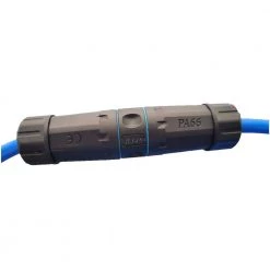 200 ft. CAT6 Outdoor-Rated Shielded Ethernet Cable Kit with Waterproof Coupler in Blue by Micro Connectors, Inc -Revo Shop micro connectors inc ethernet cables e08 200blou kt fa 1000
