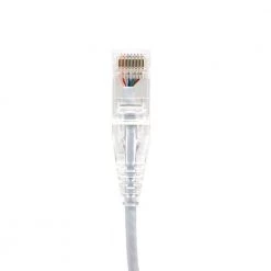 3 ft. CAT 6A 10 Gbps UTP 28 AWG Ultra Slim Ethernet Cable, White (5-Pack) by Micro Connectors, Inc -Revo Shop micro connectors inc ethernet cables e09 003w sl5 44 1000