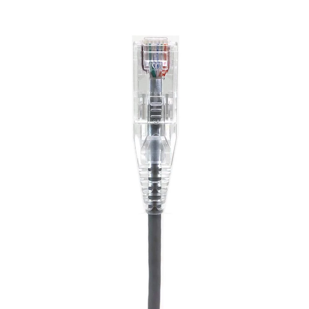 5 ft. CAT 6A 10 Gbps UTP 28 AWG Ultra Slim Ethernet Cable, Gray (5-Pack) by Micro Connectors, Inc 4 5 ft. CAT 6A 10 Gbps UTP 28 AWG Ultra Slim Ethernet Cable, Gray (5-Pack) by Micro Connectors, Inc - Image 4