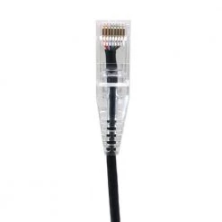5 ft. CAT 6A 10 Gbps UTP 28 AWG Ultra Slim Ethernet Cable, Black (5-Pack) by Micro Connectors, Inc -Revo Shop micro connectors inc ethernet cables e09 005b sl5 4f 1000