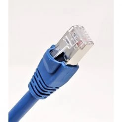 50 ft. CAT 6 A 10G Shielded STP Patch Cable, Blue by Micro Connectors, Inc -Revo Shop micro connectors inc ethernet cables e09 050bl s 1f 1000