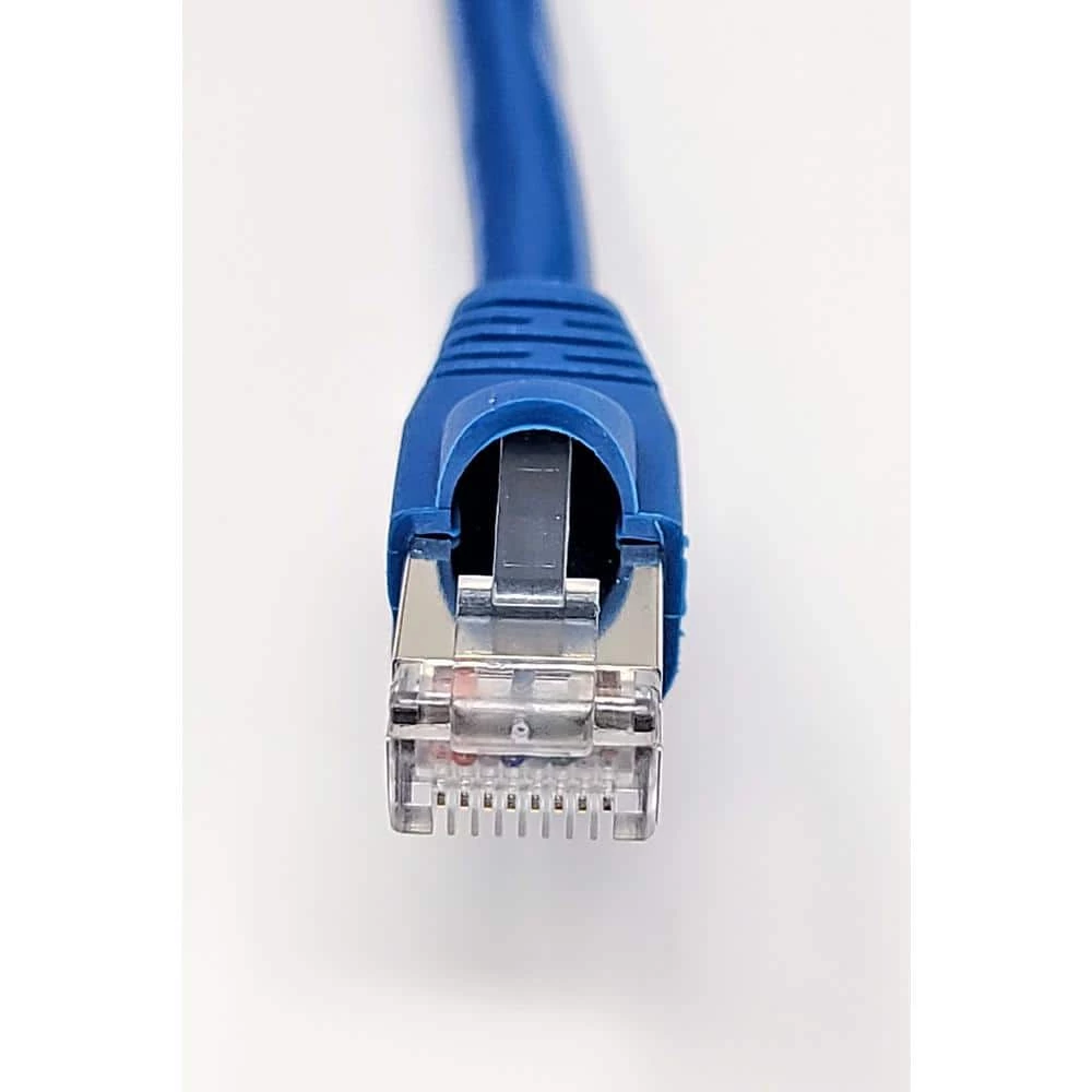 75 ft. CAT 6 A 10G Shielded STP Patch Cable, Blue by Micro Connectors, Inc 3 75 ft. CAT 6 A 10G Shielded STP Patch Cable, Blue by Micro Connectors, Inc - Image 3