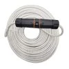 100 ft. CAT6A Industrial Outdoor-Rated Shielded Ethernet 26 AWG White-Cable Kit with Waterproof Coupler by Micro Connectors, Inc