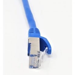 10 ft. CAT 7 SFTP 26AWG Double Shielded RJ45 Snagless Ethernet Cable, Blue by Micro Connectors, Inc -Revo Shop micro connectors inc ethernet cables e11 010bl 44 1000