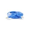 SFTP 25 ft. 26 AWG CAT 7 Double Shielded RJ45 Snagless Ethernet Cable, Blue by Micro Connectors, Inc