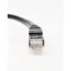 1 ft. CAT 8 SFTP 26AWG Double Shielded RJ45 Snagless Ethernet Cable Black (5-Pack) by Micro Connectors, Inc