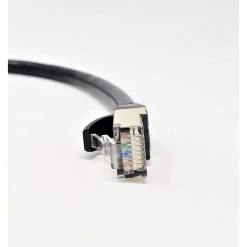 14 ft. CAT8 SFTP 26AWG Double Shielded RJ45 Snagless Ethernet Cable Black by Micro Connectors, Inc -Revo Shop micro connectors inc ethernet cables e12 014b 1f 1000