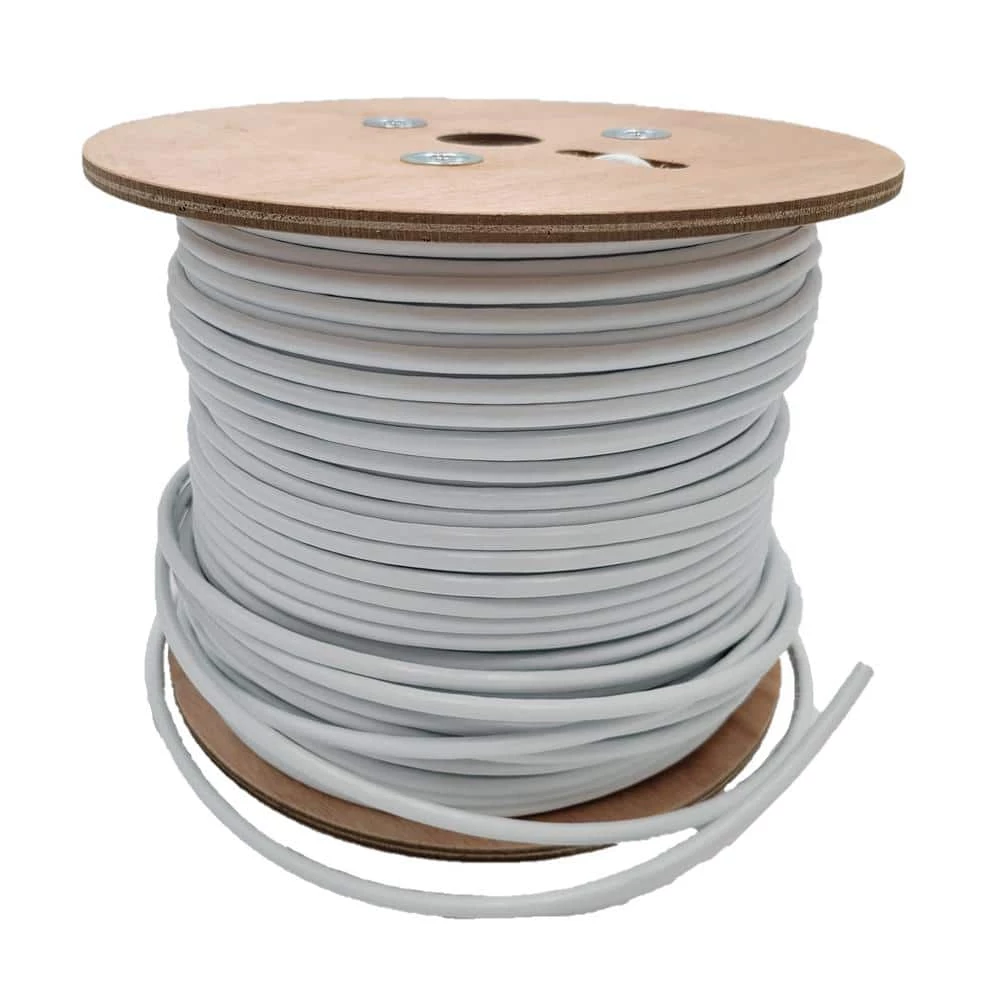 500 ft. CAT 6A Solid and Shielded (F/UTP) CMR Riser Bulk White Ethernet Cable by Micro Connectors, Inc 3 500 ft. CAT 6A Solid and Shielded (F/UTP) CMR Riser Bulk White Ethernet Cable by Micro Connectors, Inc - Image 3