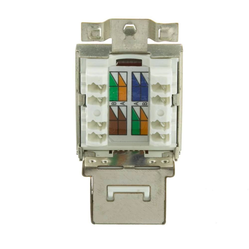 CAT 6A RJ45 Keystone Jack Shielded (6-Pack) by Micro Connectors, Inc 6 CAT 6A RJ45 Keystone Jack Shielded (6-Pack) by Micro Connectors, Inc - Image 6