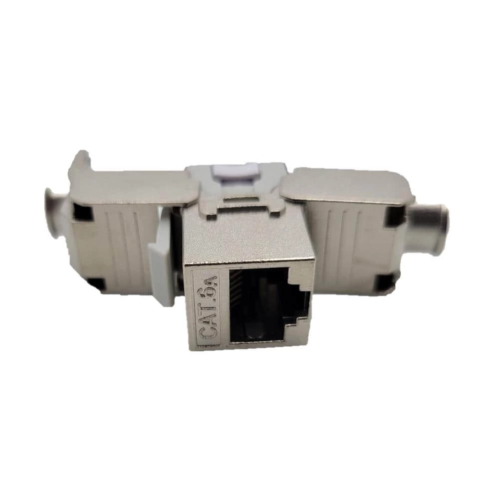 CAT 6A Shielded and Tool Less Keystone Jack (6-Pack) by Micro Connectors, Inc 5 CAT 6A Shielded and Tool Less Keystone Jack (6-Pack) by Micro Connectors, Inc - Image 5