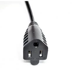 1 ft. IEC 320 C14 to 5-15R 1-Outlet Power Adapter 18AWG-Black (2 per box) by Micro Connectors, Inc -Revo Shop micro connectors inc outlet adapters converters m05 102 2p 1f 1000
