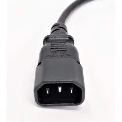 1 ft. IEC 320 C14 to 5-15R 1-Outlet Power Adapter 18AWG-Black (2 per box) by Micro Connectors, Inc -Revo Shop micro connectors inc outlet adapters converters m05 102 2p 44 1000