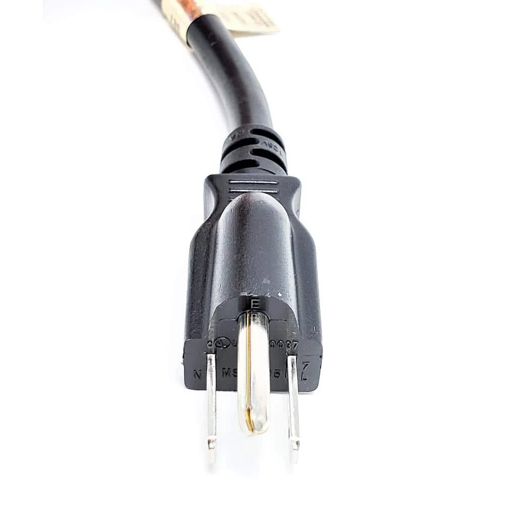 14 in. AC Y Power Cord NEMA, 5-15P to 2-Outlet NEMA 5-15R (X2)/Black (2 per Box) by Micro Connectors, Inc 4 14 in. AC Y Power Cord NEMA, 5-15P to 2-Outlet NEMA 5-15R (X2)/Black (2 per Box) by Micro Connectors, Inc - Image 4