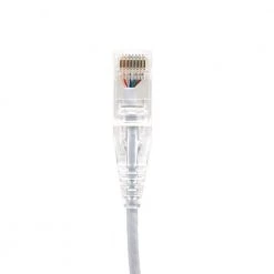 1 ft. 28AWG Ultra Slim CAT 6 Patch Cables, White (5 per Box) by Micro Connectors, Inc 10 1 ft. 28AWG Ultra Slim CAT 6 Patch Cables, White (5 per Box) by Micro Connectors, Inc -Revo Shop micro connectors inc telephone cords e08 001w sl5 1d 1000