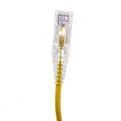 10 ft. 28AWG Ultra Slim CAT 6 Patch Cables, Yellow (5 per Box) by Micro Connectors, Inc -Revo Shop micro connectors inc telephone cords e08 010y sl5 a0 1000