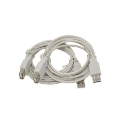 6 ft. USB 2.0 A-Male to A-Female Extension Cable (2-Pack) by Micro Connectors, Inc