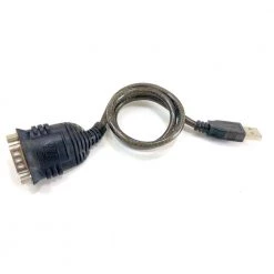 USB to Serial DB9 Adapter for Windows 10/Win 8/ 7/ XP/Vista by Micro Connectors, Inc