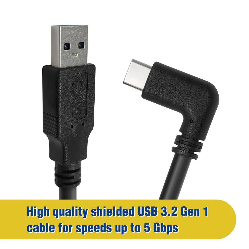Micro Connectors 16 ft. USB 3.2 Gen 1 Right Angle C to A Cable for Quest Link by Micro Connectors, Inc 6 Micro Connectors 16 ft. USB 3.2 Gen 1 Right Angle C to A Cable for Quest Link by Micro Connectors, Inc - Image 6