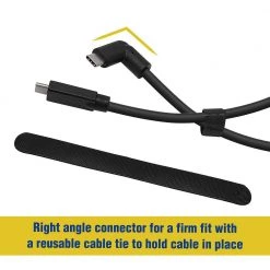 Micro Connectors 16 ft. USB 3.2 Gen 1 Right Angle C to C Cable for Quest Link by Micro Connectors, Inc -Revo Shop micro connectors inc usb cables e07 321crc 5m 1f 1000