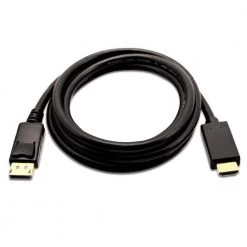 6 ft. DisplayPort to HDMI (28AWG) Cable 4K with Latch by Micro Connectors, Inc