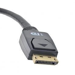 3 ft. VESA Certified DisplayPort 1.4 Cable with Latch, Black by Micro Connectors, Inc -Revo Shop micro connectors inc vga cables m05 14dpv 3 1f 1000