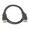 3 ft. VESA Certified DisplayPort 1.4 Cable with Latch, Black by Micro Connectors, Inc