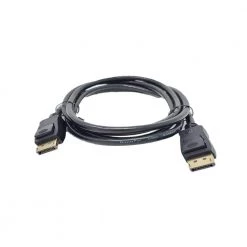 6 ft. VESA Certified Display Port 1.4 Cable with Latch, Black by Micro Connectors, Inc