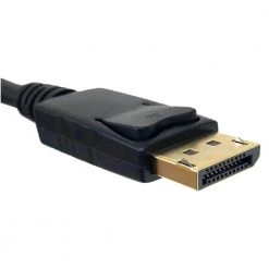 10 ft. DisplayPort 1.2 M/M 28 AWG Cable with Latches by Micro Connectors, Inc -Revo Shop micro connectors inc vga cables m05 197 4f 1000