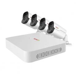 Ultra HD Audio Capable 4-Channel 1TB NVR Surveillance System with 5 MP Indoor/Outdoor 4 Cameras by Revo