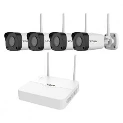 ULTRA Wireless 8-Channel Smart 1TB NVR Surveillance System with 4 Full-HD 1080p Wireless Indoor/Outdoor Bullet Cameras by Revo