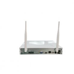 Wireless 4-Channel Smart 1TB NVR Surveillance System with 4 Full-HD 1080p Wireless Audio Capable Bullet Cameras by Revo -Revo Shop white revo wireless security camera systems rw41hdbndl 2 76 1000