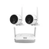 Wireless HD 4-Channel Smart Gateway Surveillance System 32GB SD Card with 2 Full-HD 1080p Audio Capable Bullet Cameras by Revo